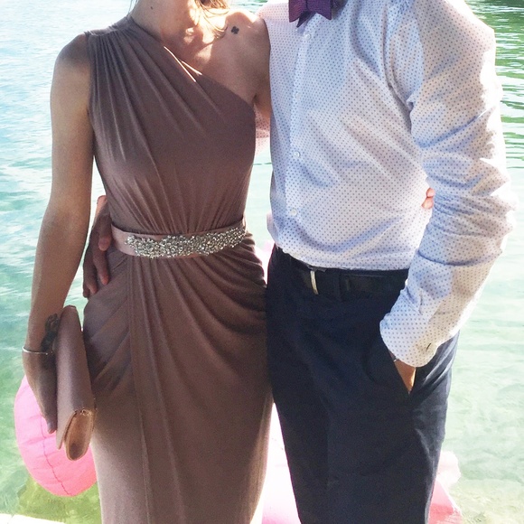 Club London Dresses & Skirts - ASOS Club London Maxi Dress w/ Embellished Belt